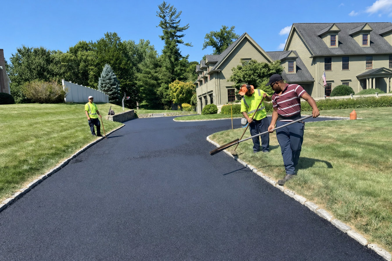 Driveway paving in San Angelo, TX
